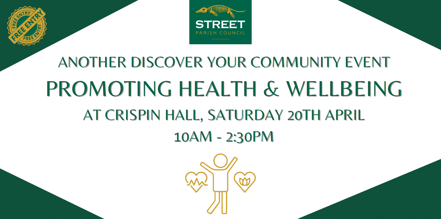 Come join us for another instalment of Discover Your Community focusing on Health & Wellbeing!